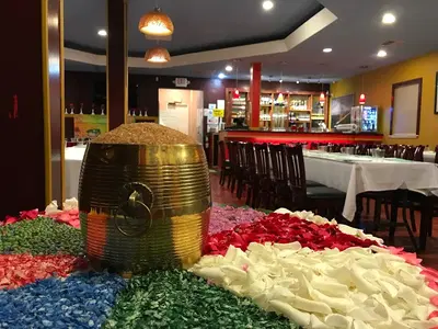 Red Chillies. The Malabar cuisine.