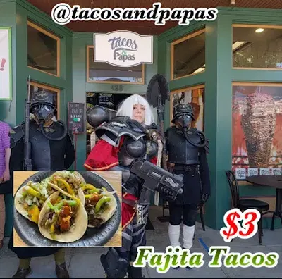 Tacos and Papas