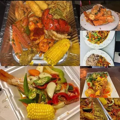 Caribbean curbside kitchen