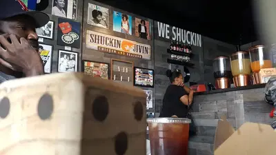 We Shuckin Southern Eatery Miami (Shuckin and Jivin). Take Out