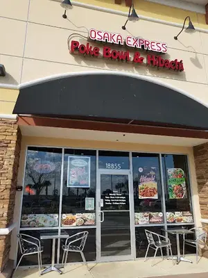 Osaka Express poke bowl hibachi