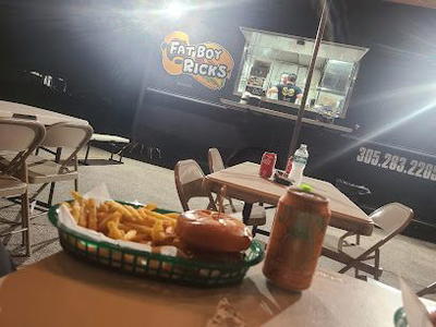 Fat boy ricks Burgers