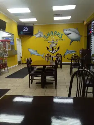 Sharks fish & chicken & steam seafood