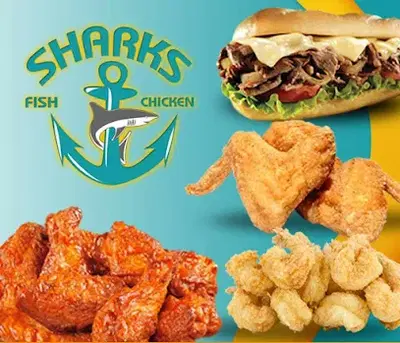 Sharks Fish & chicken & steam seafood