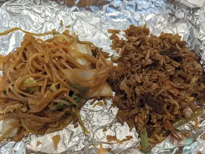 Thai Chhimski's Egg Rolls And Stir Fry