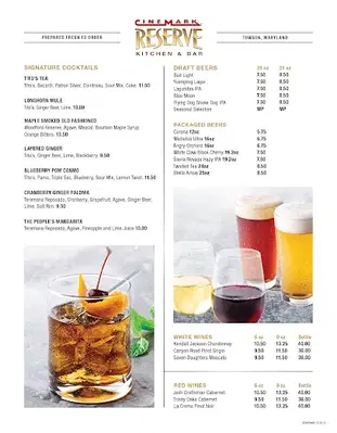 Reserve Kitchen & Bar - Towson