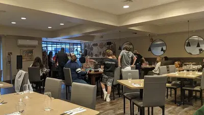 Pizza Wheel by West Avenue Grille