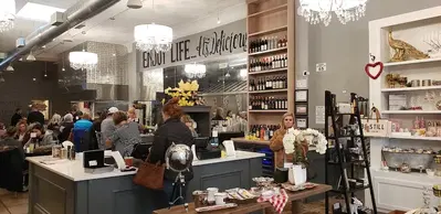 Toasted Walnut Table and Market